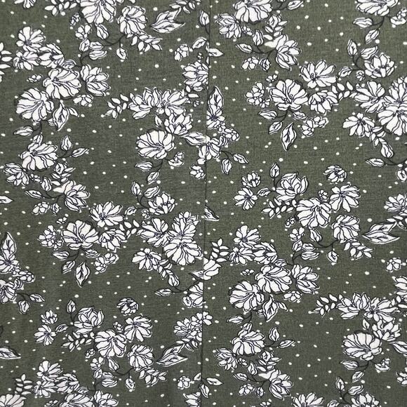 Garnet Hill Green Floral Gauze Dress w/ Pockets‎ Tencel Blend | Size M - Picture 4 of 7